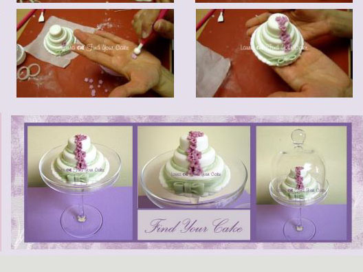 Realizzare una mini wedding cake in pasta di zucchero – Video Tutorial