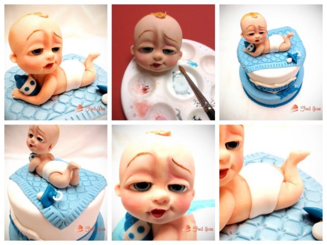 Baby Boss cake topper – Gallery