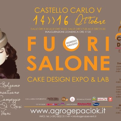 Dimostrazioni dal vivo al “Fuori Salone” del Cake Design Lab a Lecce
