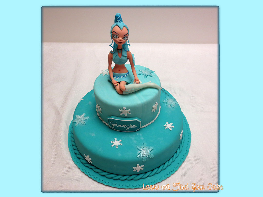 Torta con Icy – Winx club