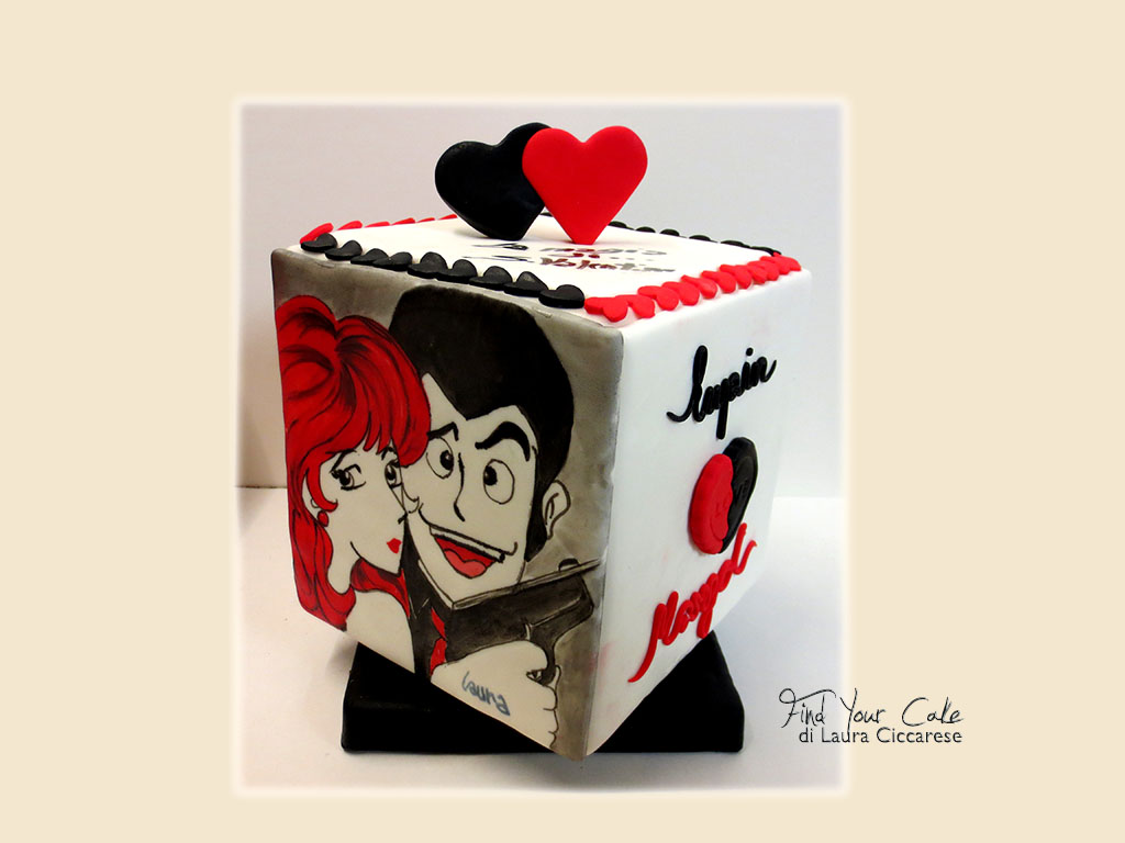 Lupin e Margot: Valentine turning cake