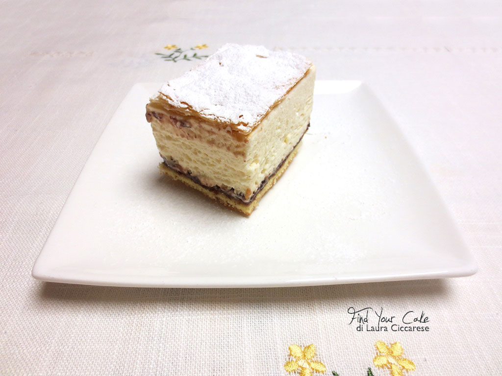 Torta Diplomatica con crema chibouste alla vaniglia