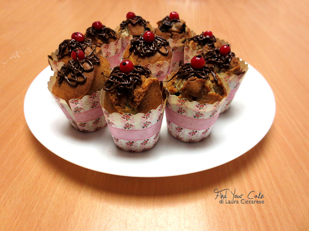 Muffin con frutti di bosco senza lattosio