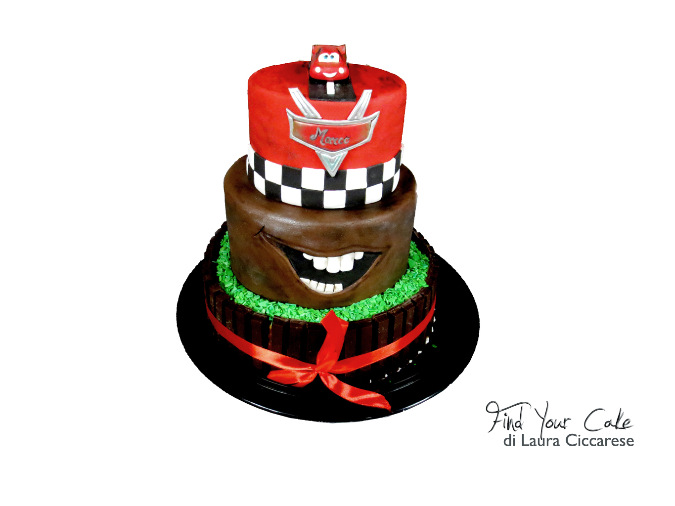 Cars cake topper