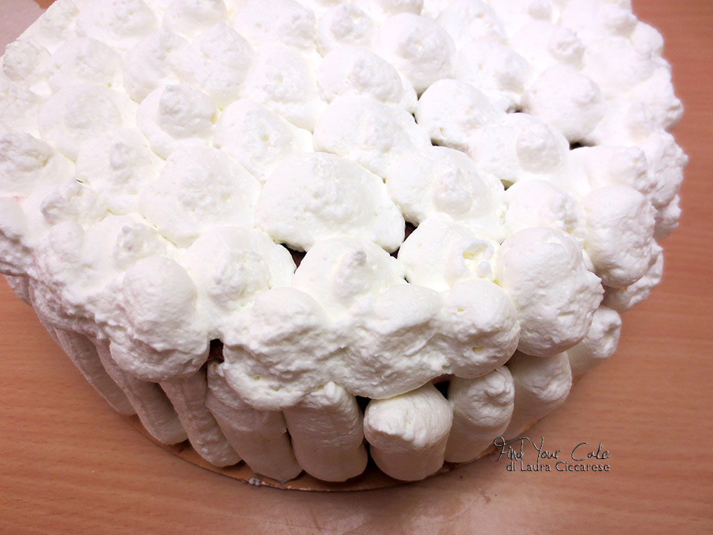 Torta crema panna gelée fragole (18)