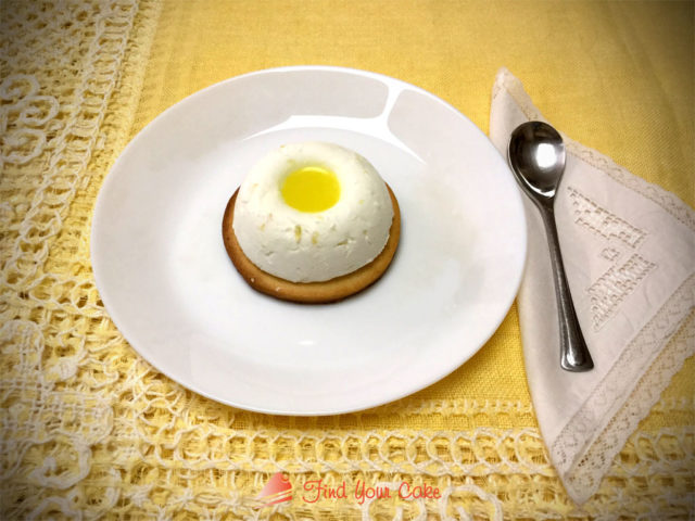 Ciambelline di semifreddo al limone