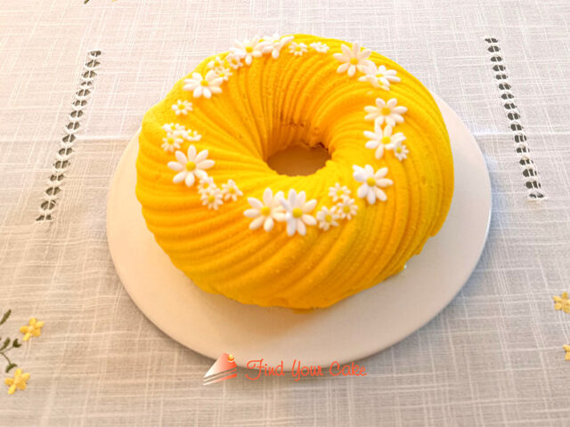 Torta mimosa “gomitolo”